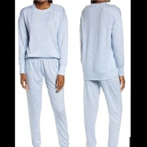 Emerson Road Daisy Print Jogger Pajamas